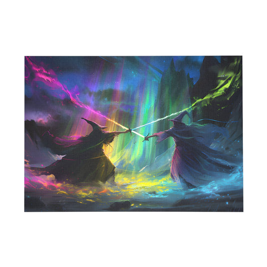 Aurora Duel of Wizards Jigsaw Puzzle - Puzzle - Peatsy Puzzles