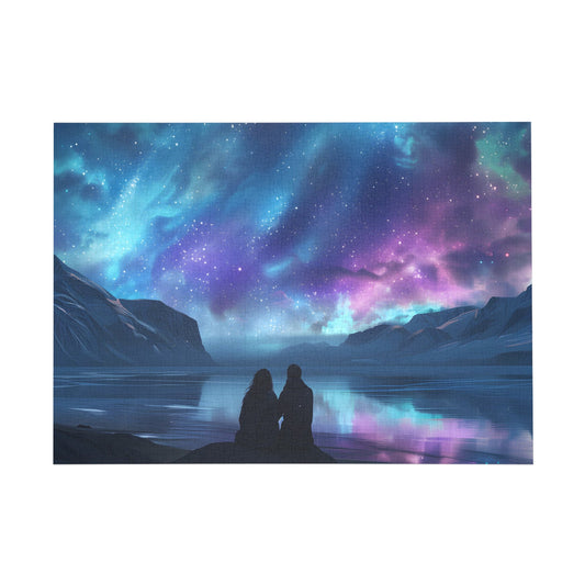 Aurora Sky Tranquil Waters Jigsaw Puzzle - Puzzle - Peatsy Puzzles