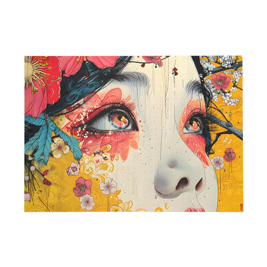 Blooming Gaze Vivid Impressions Jigsaw Puzzle - Puzzle - Peatsy Puzzles
