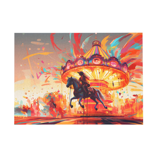 Carnival Dreamland Carousel Challenge - Puzzle - Peatsy Puzzles