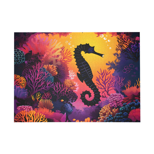Coral Reef Twilight Magic Jigsaw Puzzle - Puzzle - Peatsy Puzzles