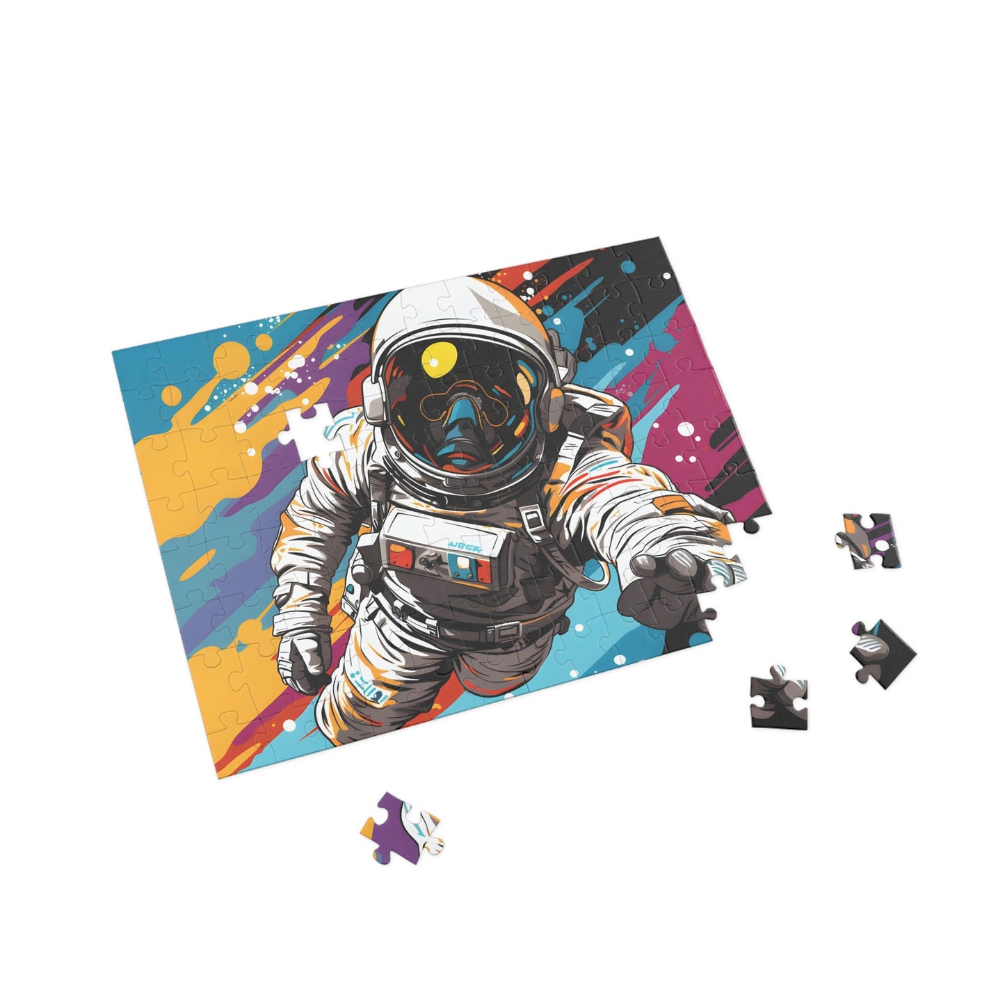 Cosmic Voyage: A Stellar Astronaut Adventure Jigsaw Puzzle - Puzzle - Peatsy Puzzles
