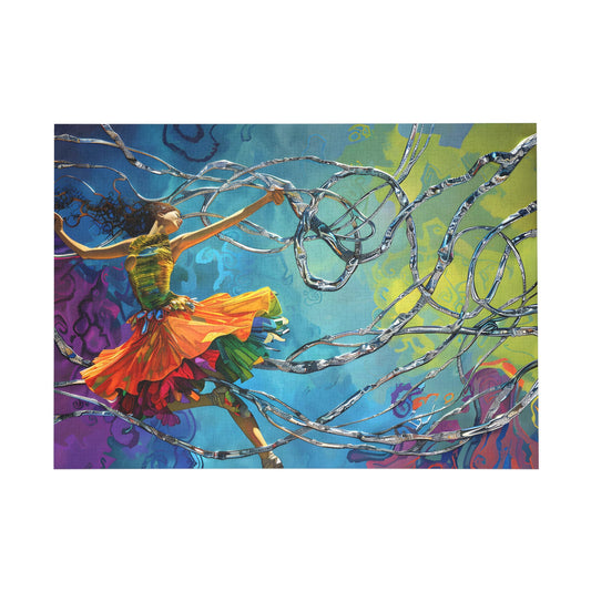 Dance of Whimsical Dreams Jigsaw Puzzle - Peatsy