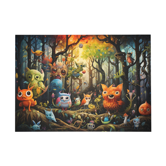 Enchanted Forest Whimsy Jigsaw Puzzle - Puzzle - Peatsy Puzzles