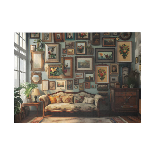 Gallery of Memories Lounge Jigsaw Puzzle - Puzzle - Peatsy Puzzles