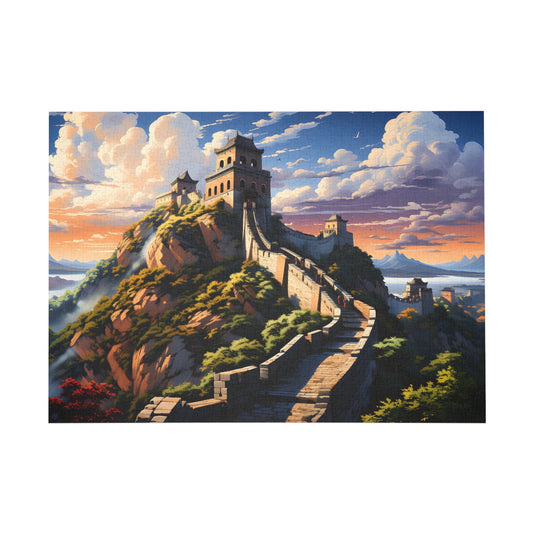 Majestic Great Wall of China Jigsaw Puzzle - Puzzle - Peatsy Puzzles