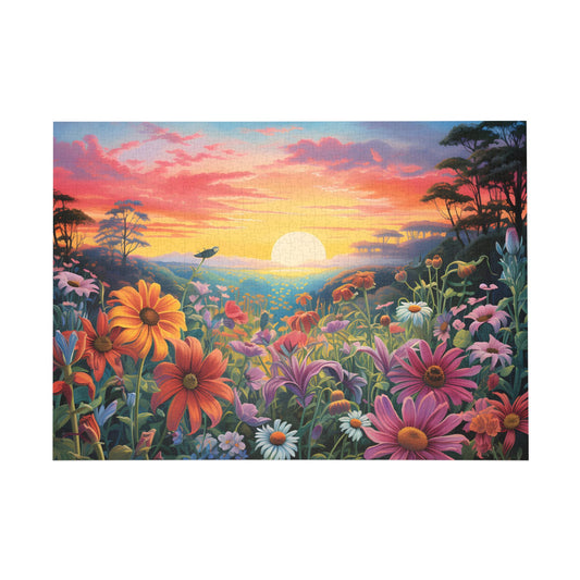 Pastel Morning in Blossom Bliss Puzzle - Peatsy