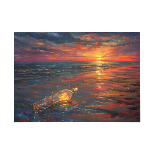 Sunset Reflections at Sea Jigsaw Puzzle - Peatsy