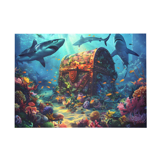 Underwater Treasure Adventure Jigsaw Puzzle - Peatsy